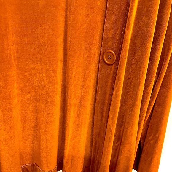 Travel Knit Pant Suit - Cognac - Picture 4 of 7